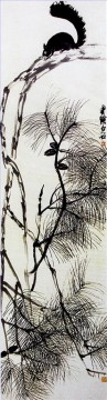 Qi Baishi squrirrel traditional Chinese Oil Paintings